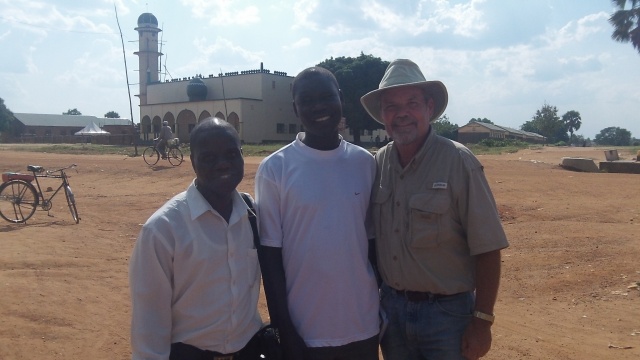 With Pastors Ben and Charles. These two pastors have been faithful witnesses Yumbe.